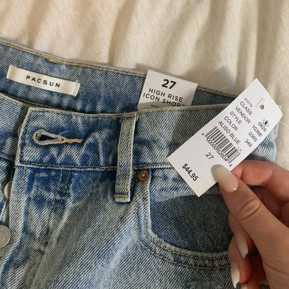 HIGH RISE DENIM SHORT Pacsun Icon Short - Picture 4 of 4